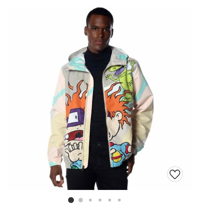 Nickelodeon Rugrats Members Only Jacket L