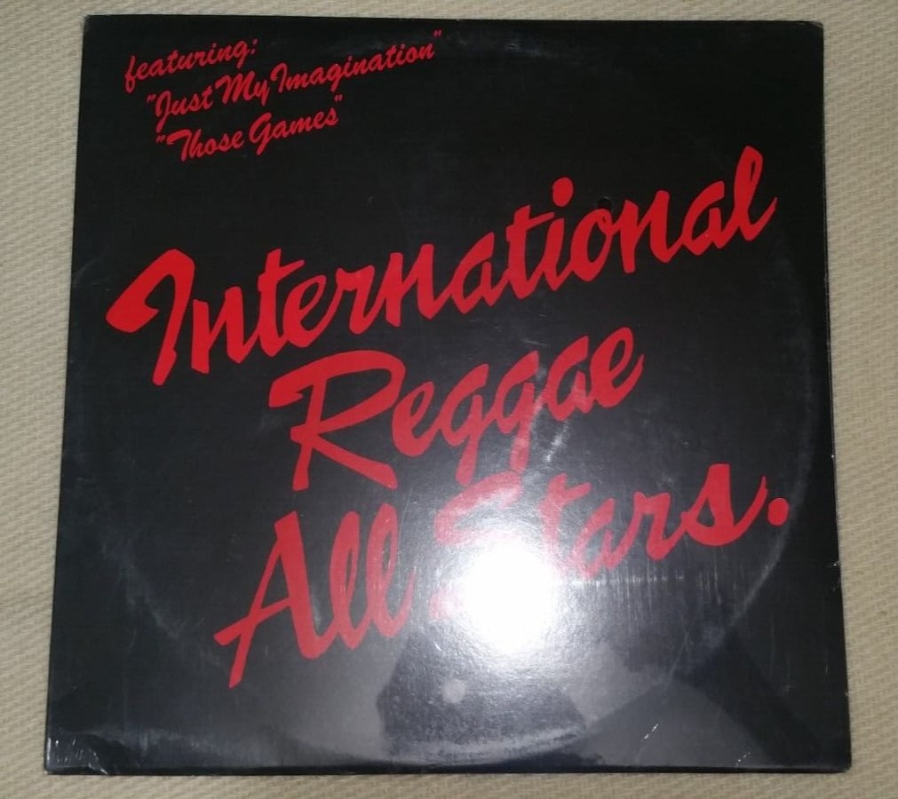 INTERNATIONAL REGGAE ALL STARS LP Vinyl 1984 RIDDIM Rec RARE *SEALED* Bob Marley
