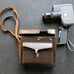 Vintage Canon zoom 8 movie film camera with leather case
