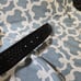 Like New Tex Shoemaker & son hand tooled black leather belt 34 Reg