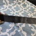 Like New Tex Shoemaker & son hand tooled black leather belt 34 Reg