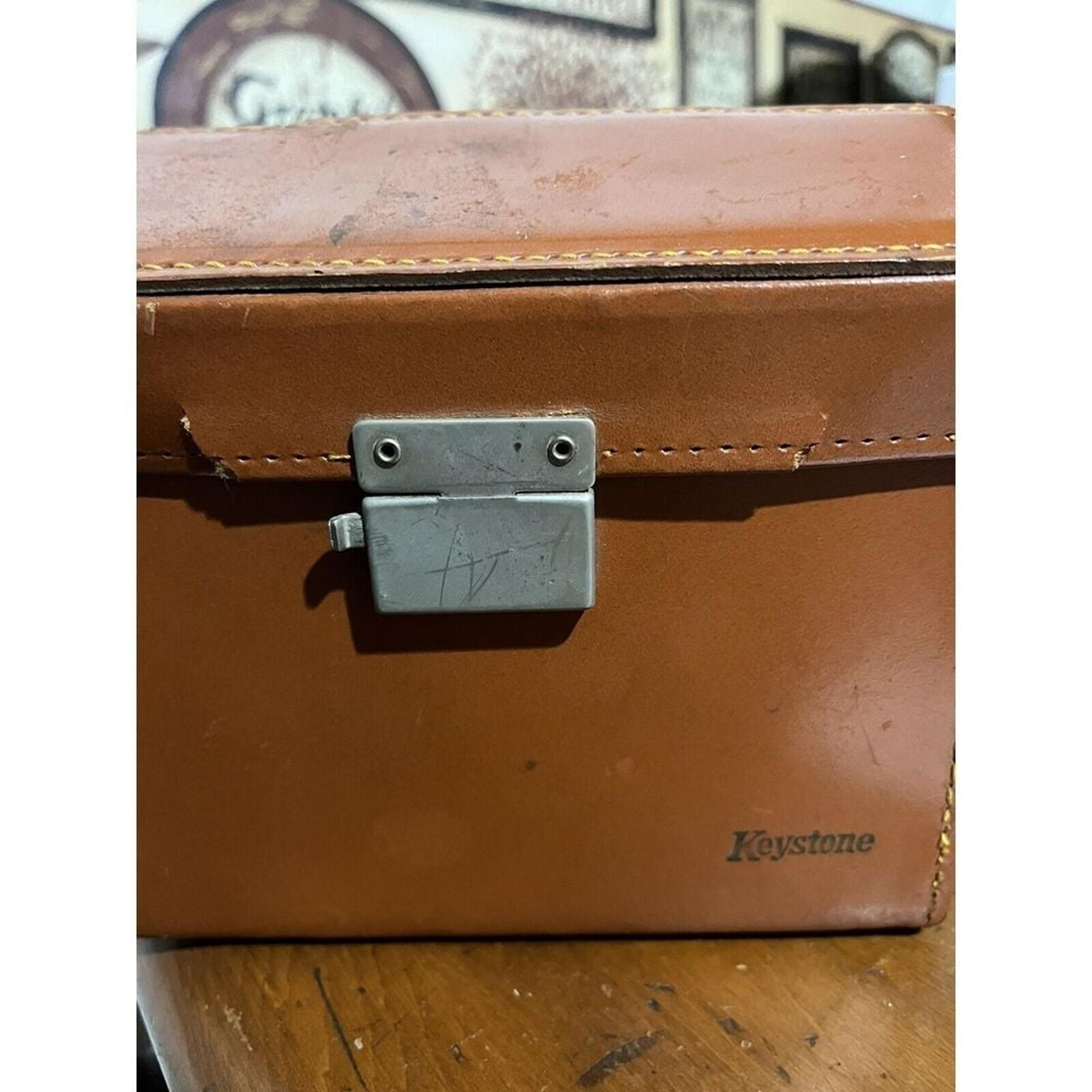 Vintage Keystone Olympic K-32 8mm Movie Camera With Handle READ