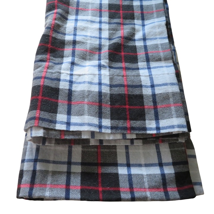 Pendleton Set Of 2 Standard Pillowcases 20 x 39 Plaid Flannel Cotton