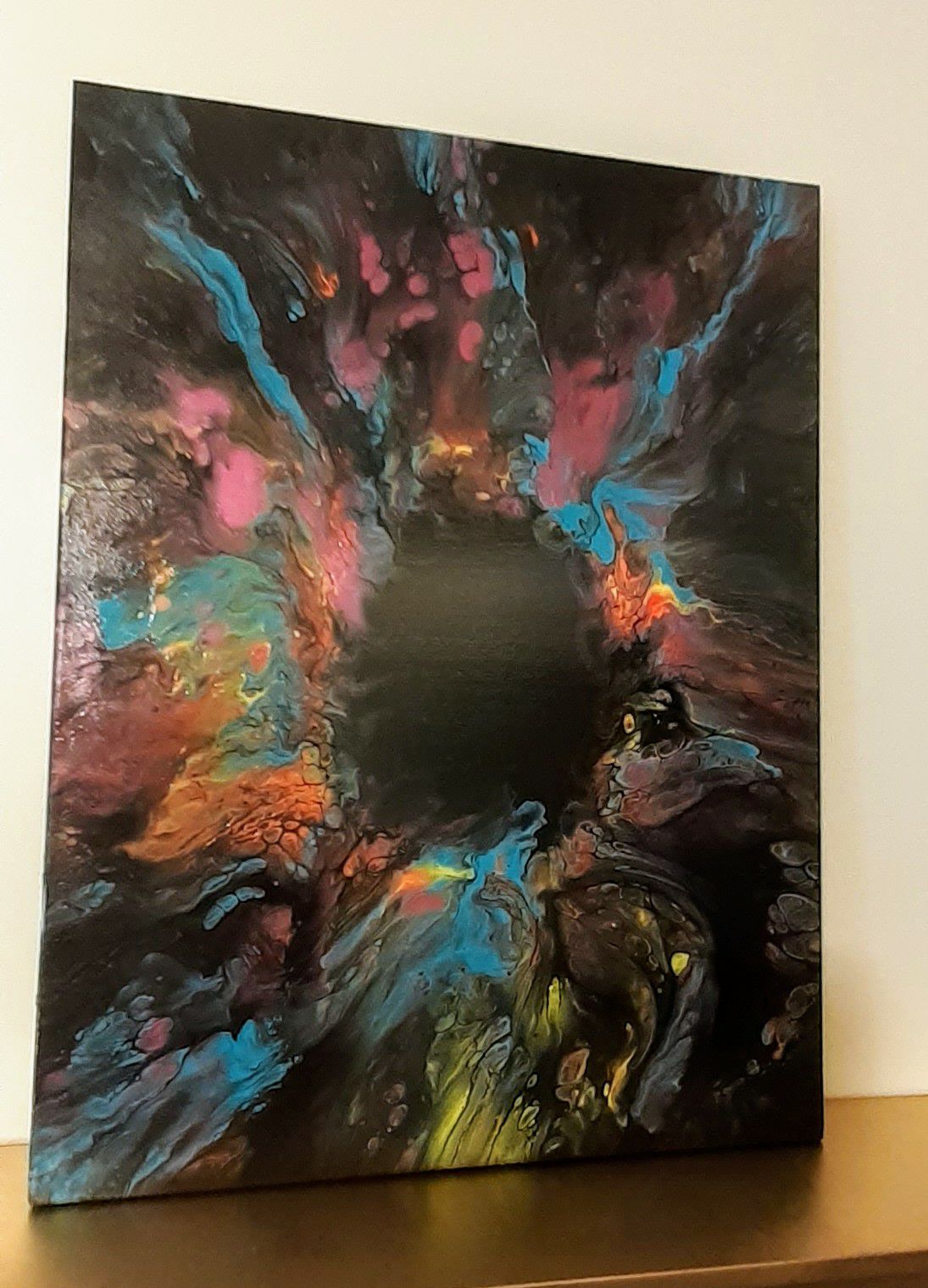Original Hand-painted Abstract Acrylic P