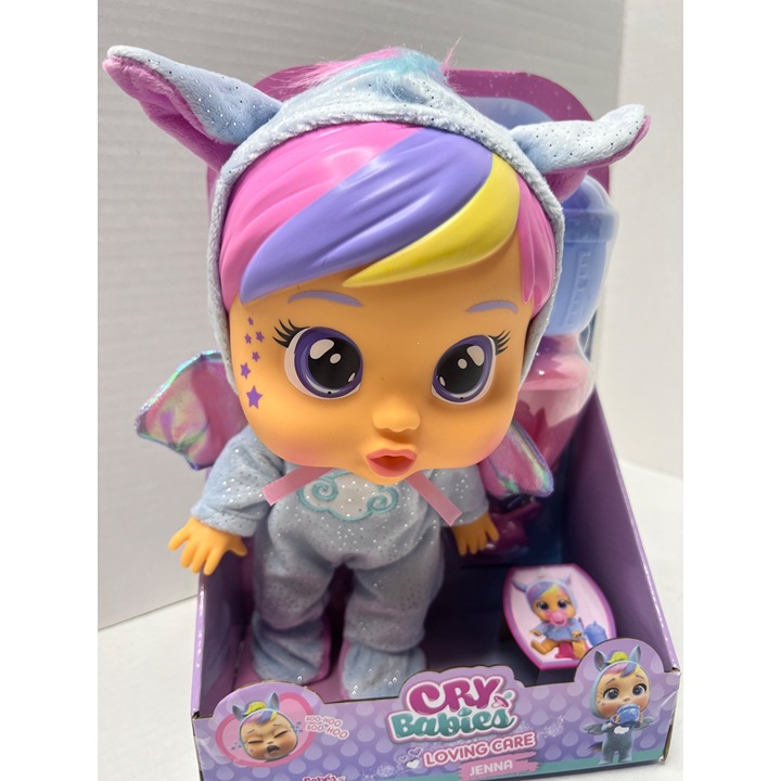 Cry Babies Jenna Loving Care Fantasy Doll Baby Doll Play Doll Crying 26cm NEW