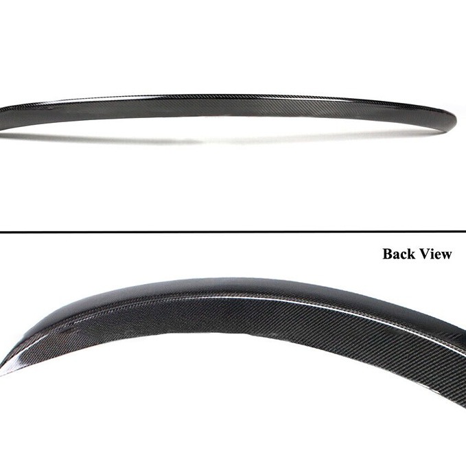 Brand New 2020-2023 Tesla Model Y Real Carbon Fiber V-Style Trunk Spoiler Wing