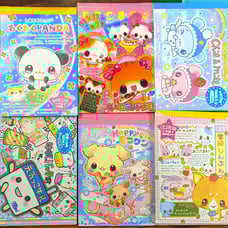 12-used Vintage/Rare/NIP Japanese memo pads (12 in total) bulk , Heisei retro
