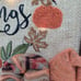 Harvet Blessings Fall Wall Decor w/ Light, Burlap w/Embroidery Gnomes Pumpkins