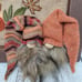 Harvet Blessings Fall Wall Decor w/ Light, Burlap w/Embroidery Gnomes Pumpkins