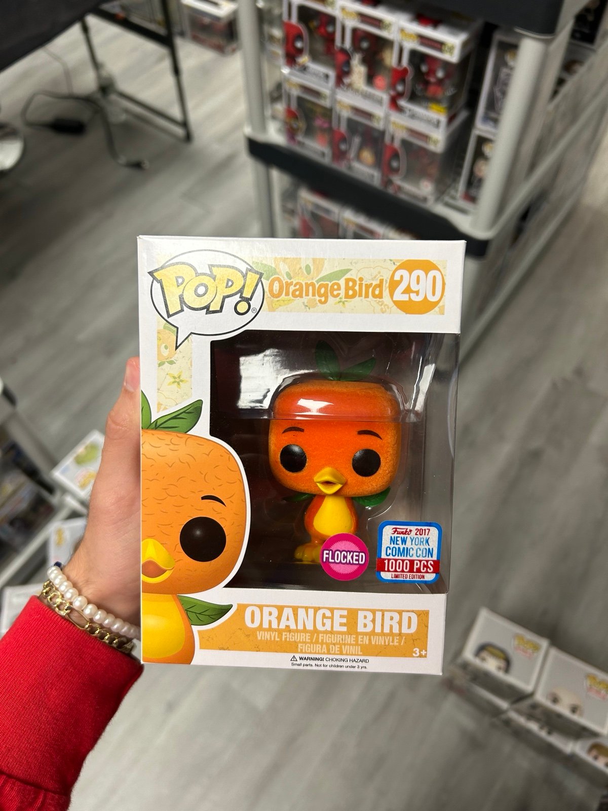 1000 pcs Orange Bird Funko Pop