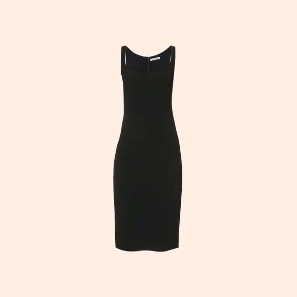 Reformation Norton Dress (Black)