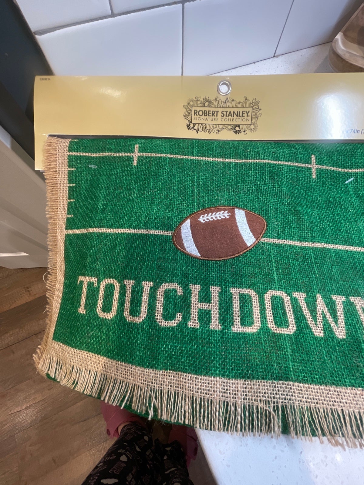 Football Table Runner 14”x74”