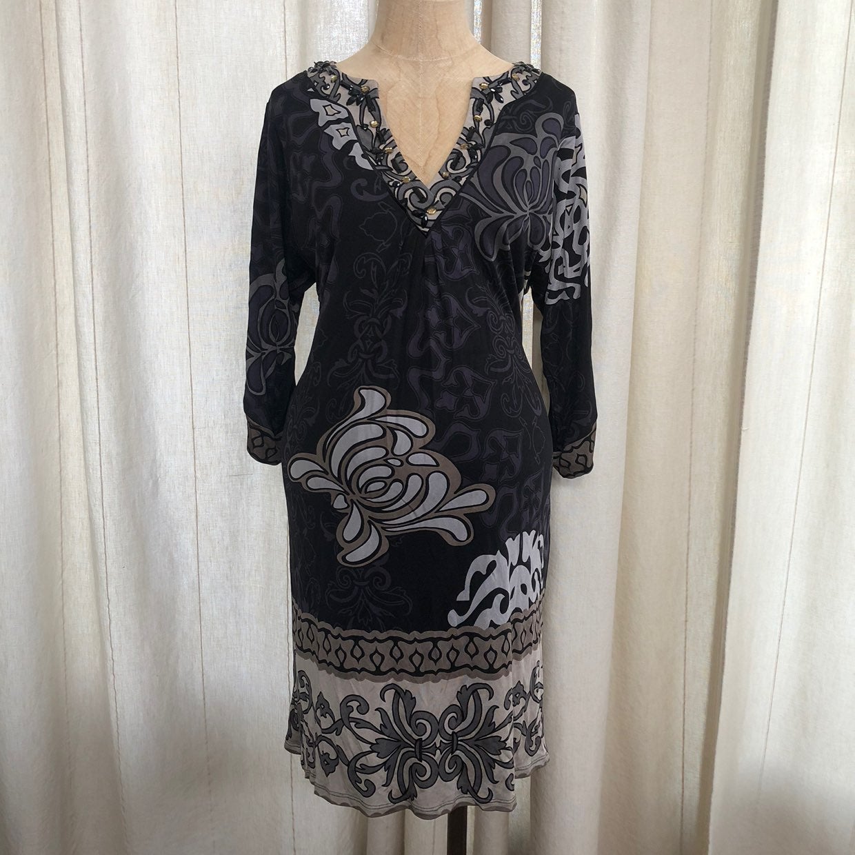 A Pea In The Pod Hale Bob Dress Small