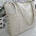 Large Hammitt Addie | Semolina Cream / Gold hardware