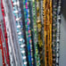 Hippie glass and mixed media bead curtain