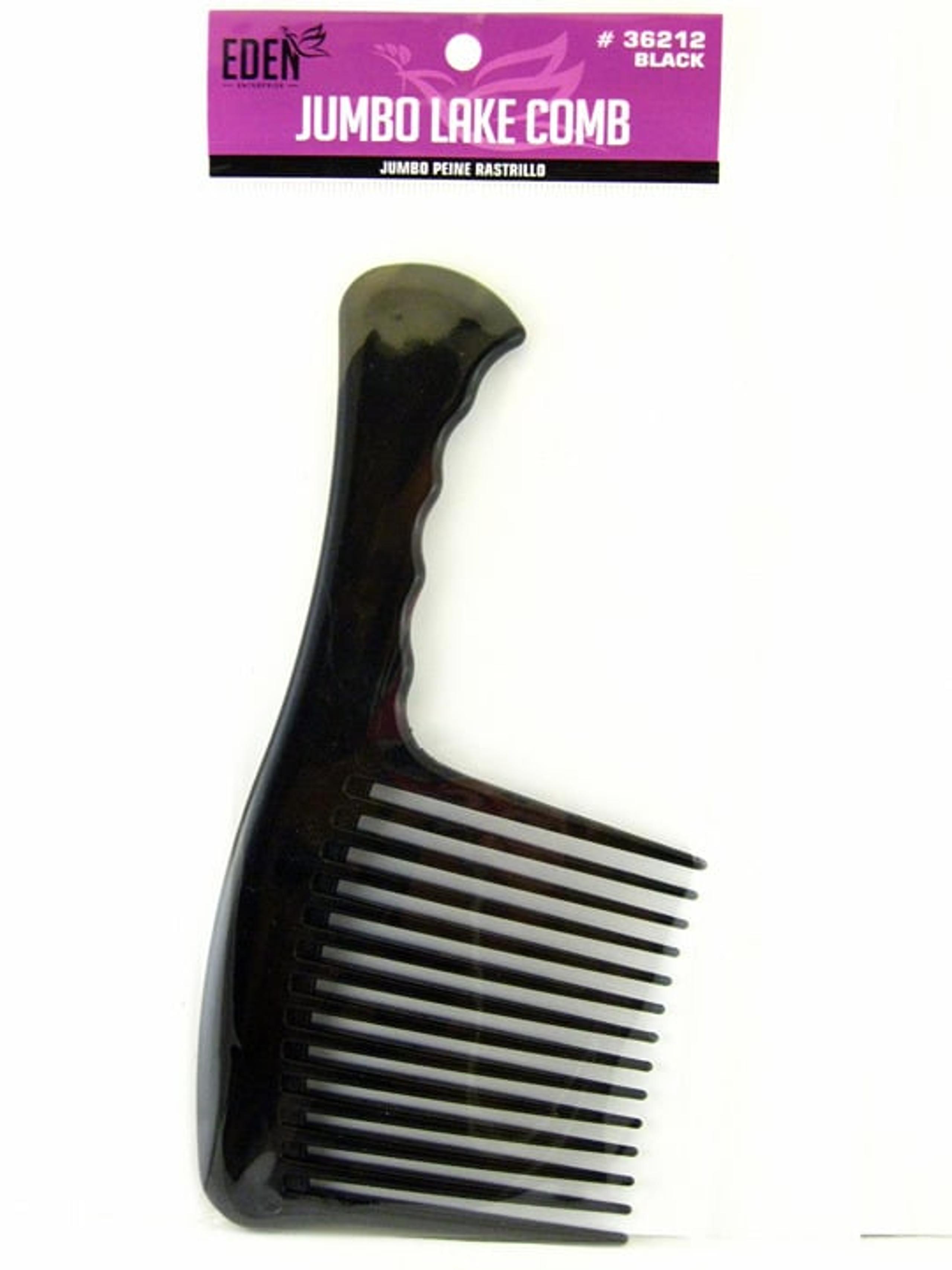 EDEN JUMBO DETANGLING RAKE COMB - BLACK (36212)