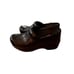 Dansko XP Black Professional Floral Embossed Clogs Womens size 36/ 6