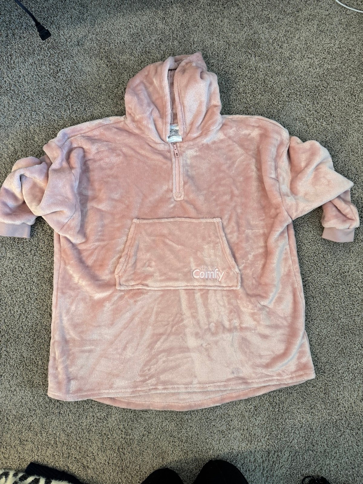 Pink Comfy Oversized Extra Soft Hoodie OS