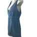 Vintage Tommy Hilfiger Navy Eyelet V Neck Belted Top Size Large