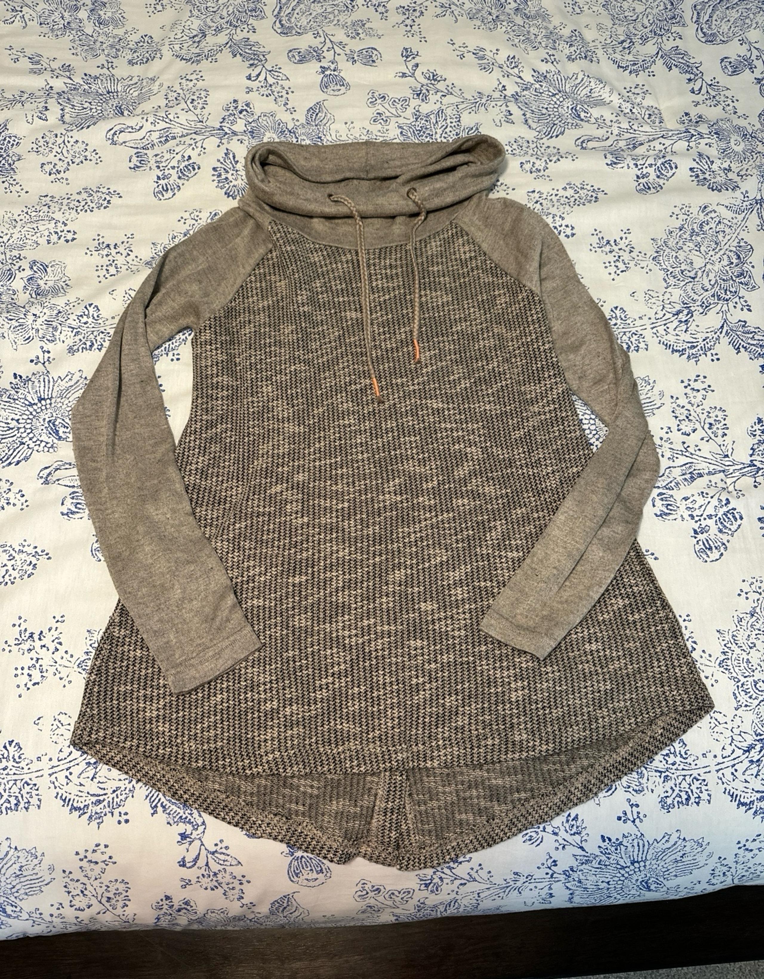 Lucky Brand Cowl Neck Sweater Top