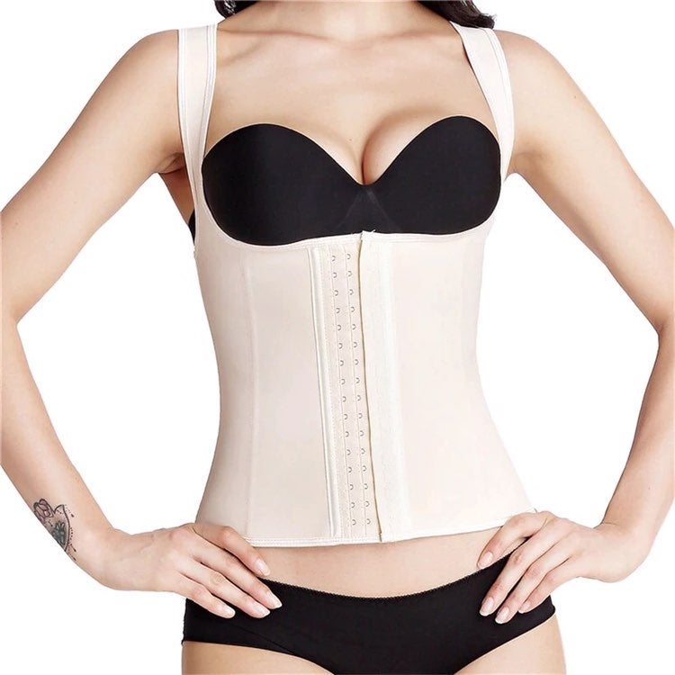 XL Beige Vest Latex Waist Trainer