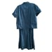 J.A. Studio Vintage Two Piece Denim Dress and Button Down Shirt Set size Large