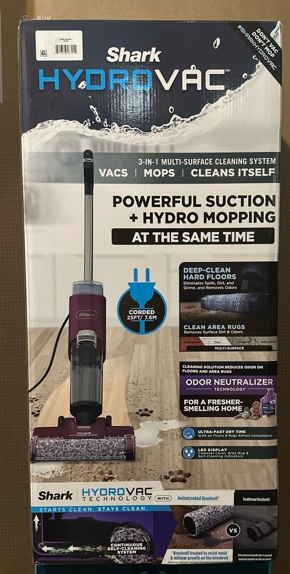 Shark HydroVac WD100 - New in Box