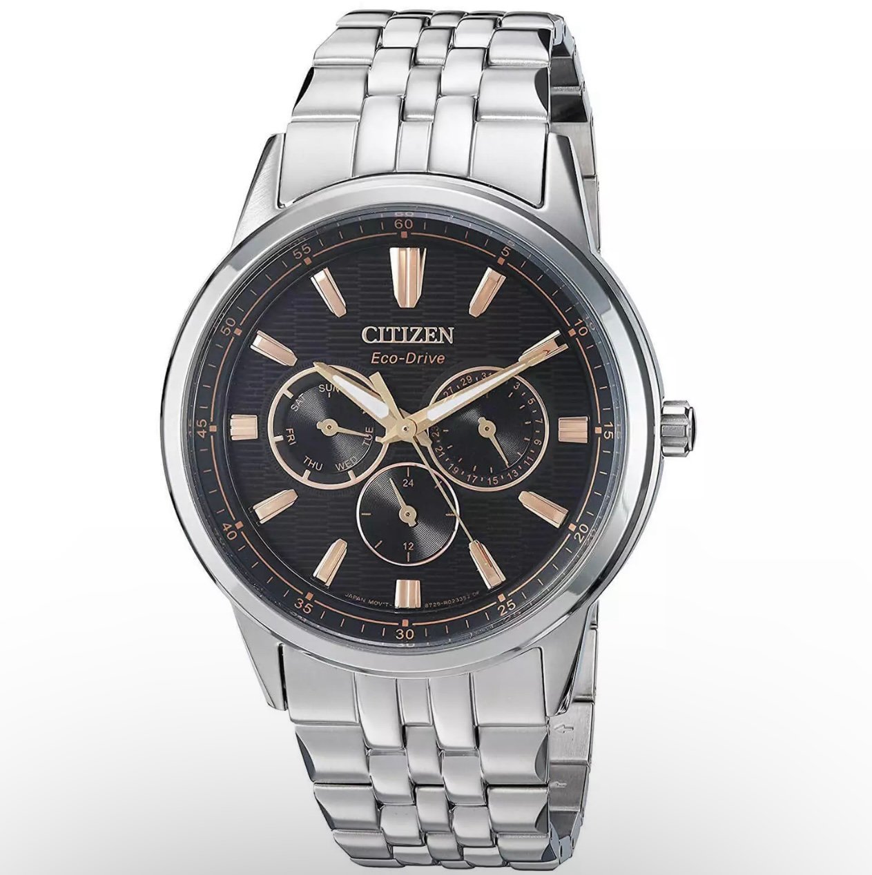 Black and gold citizens watch