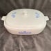 Vintage 1950s Pyroceram Corning Ware Blue Cornflower 10