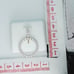 925 Sterling Silver Cubic Zirconia Initial Pendant, UU1P6A6181