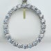 925 Sterling Silver Cubic Zirconia Initial Pendant, UU1P6A6181