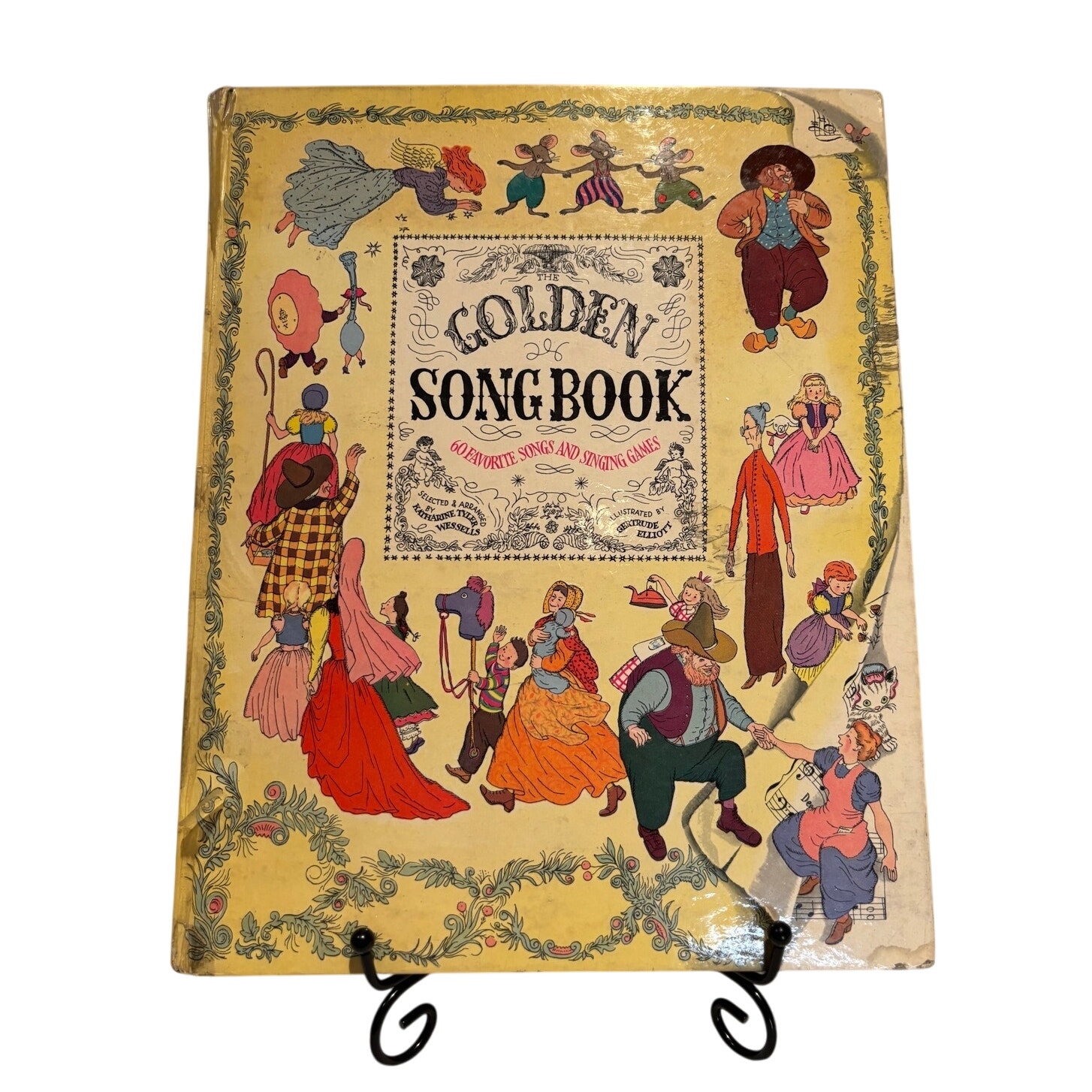VTG 1945 Golden Songbook, 60 Songs & Games by K. T. Wessells