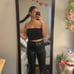 Aritzia black leather pants