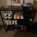 Shoe Rack, 4 Tier Shoe Storage Rack for 9-12 Pairs of Shoes