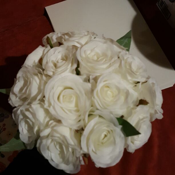 Silk bridal bouquet