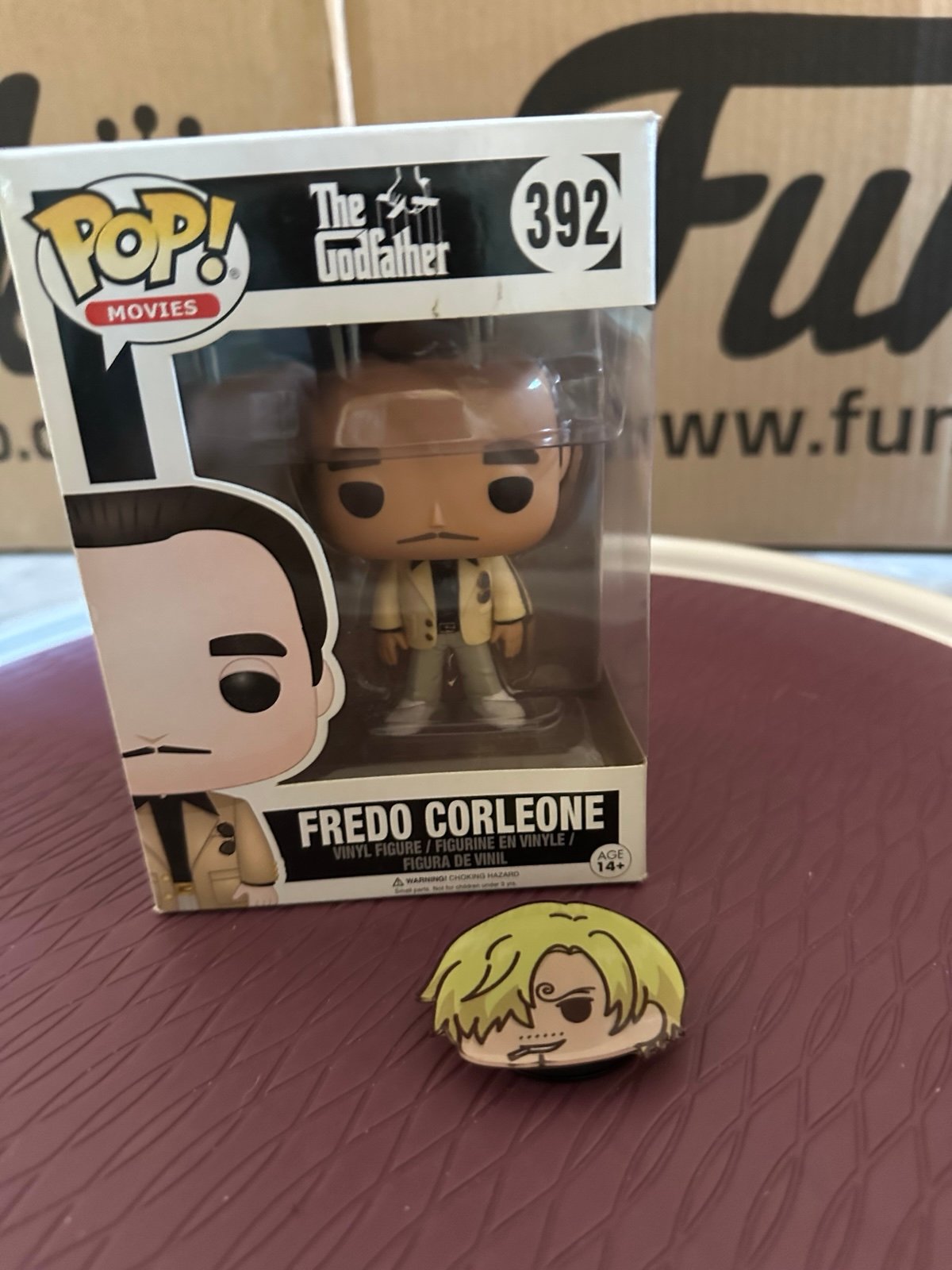 Funko Pop! From the movie The Godfather it’s Fredo Corleone