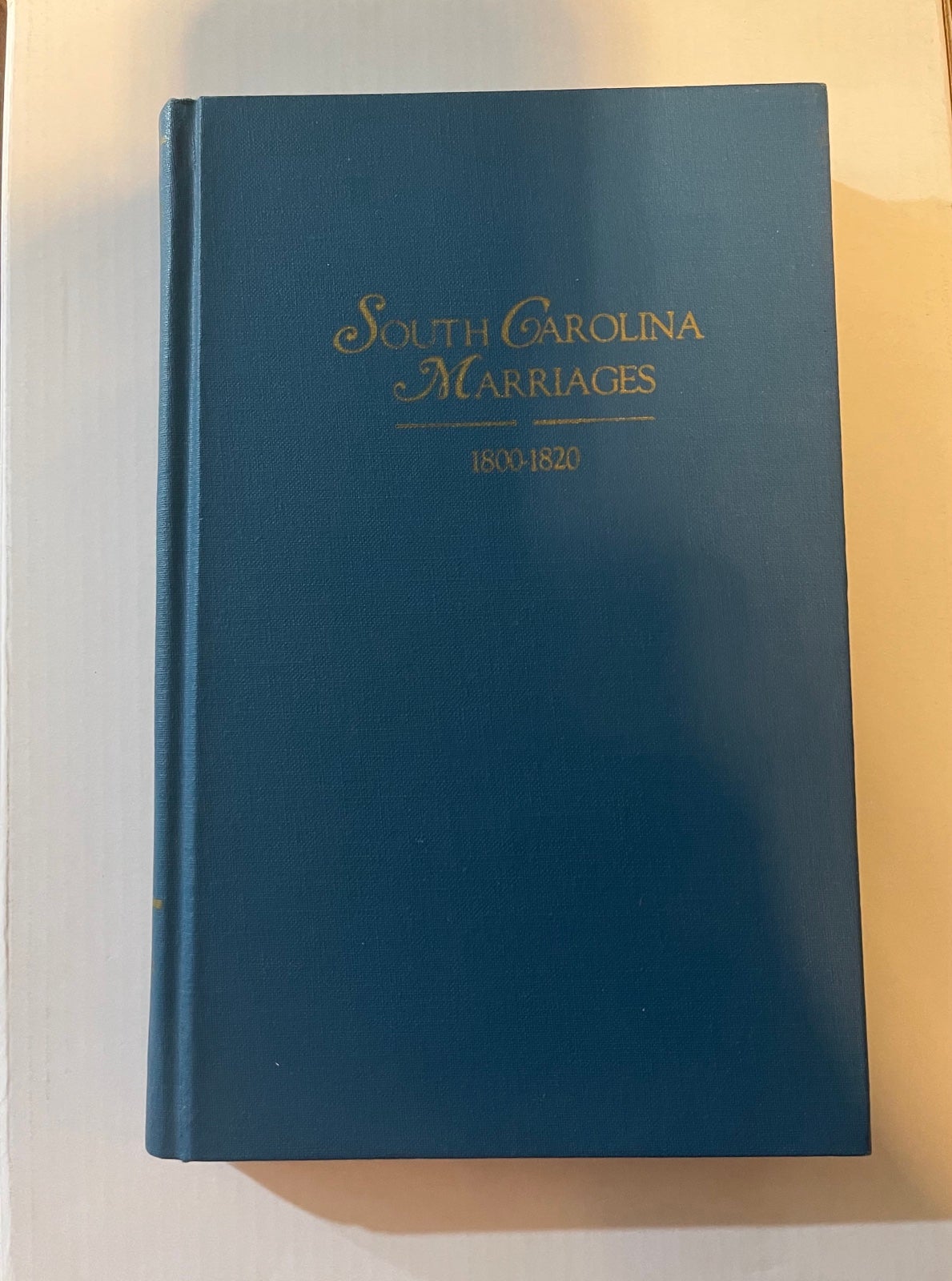 South Carolina Marriages 1800-1820