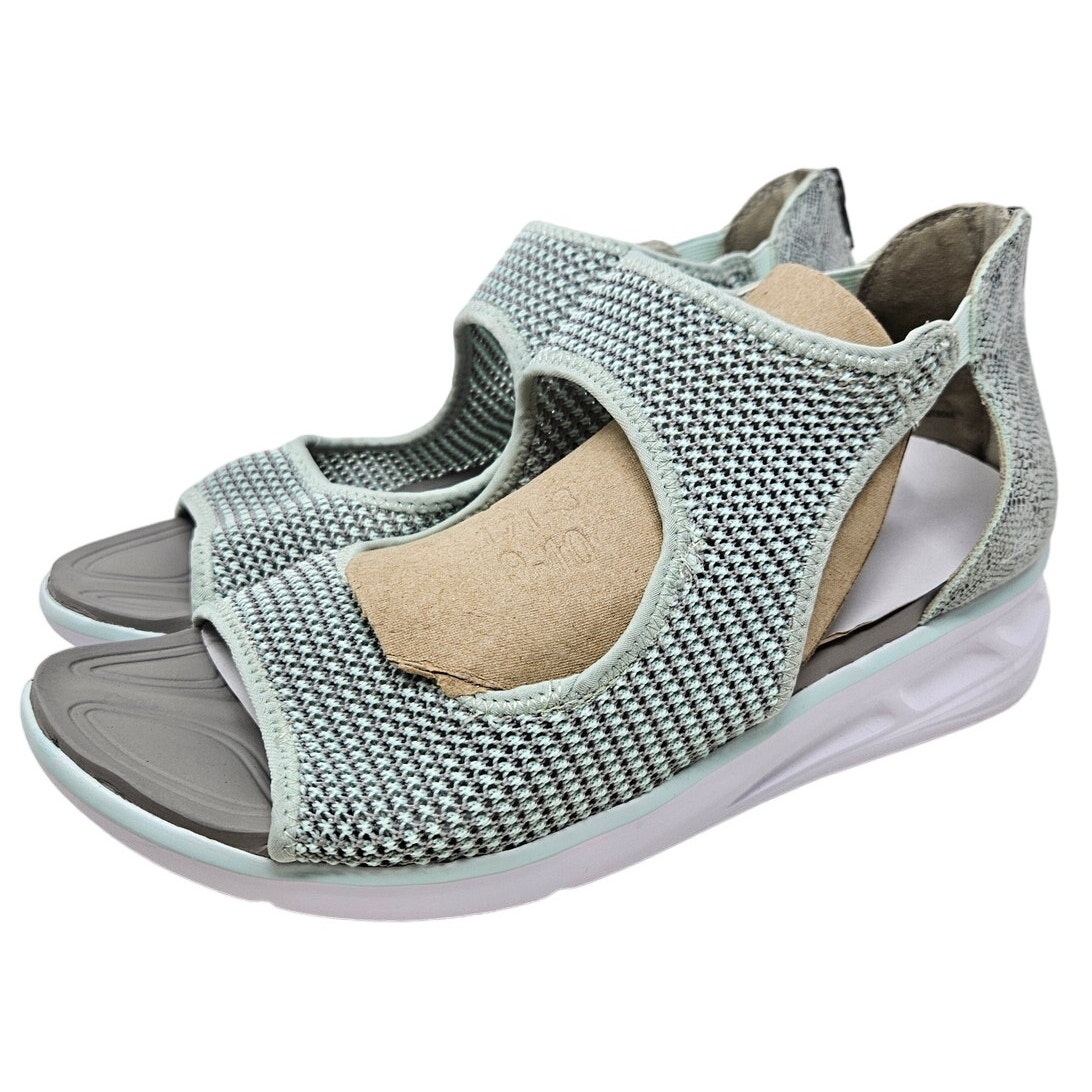 NEW JBU Jambu 11 Margot Sport Sandal Gray Waterproof Comfort Memory Foam