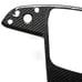 NEW 2021-2023 Tesla Model S & Model X Real Carbon Fiber Steering Wheel Trim