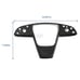 NEW 2021-2023 Tesla Model S & Model X Real Carbon Fiber Steering Wheel Trim