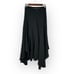 Cinq à Sept Asymmetrical Midi Skirt Women's 4 Black Rent the Runway Zipper