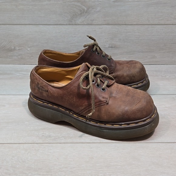 RARE VNT Doc Dr.Martens8434 Chunky Tractor shoes boots sz UK 8 USW10 USM9