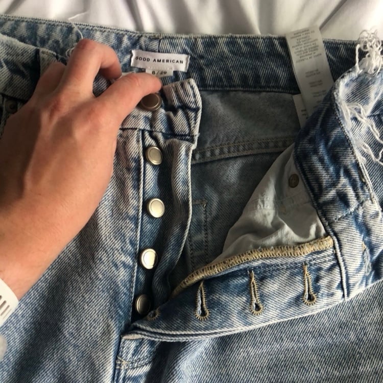Good American Good Boy Straight Jean size 8/29