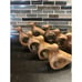 13 Carved Wood DOVE Napkin Ring Holders Rustic Made In Philippines