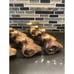 13 Carved Wood DOVE Napkin Ring Holders Rustic Made In Philippines