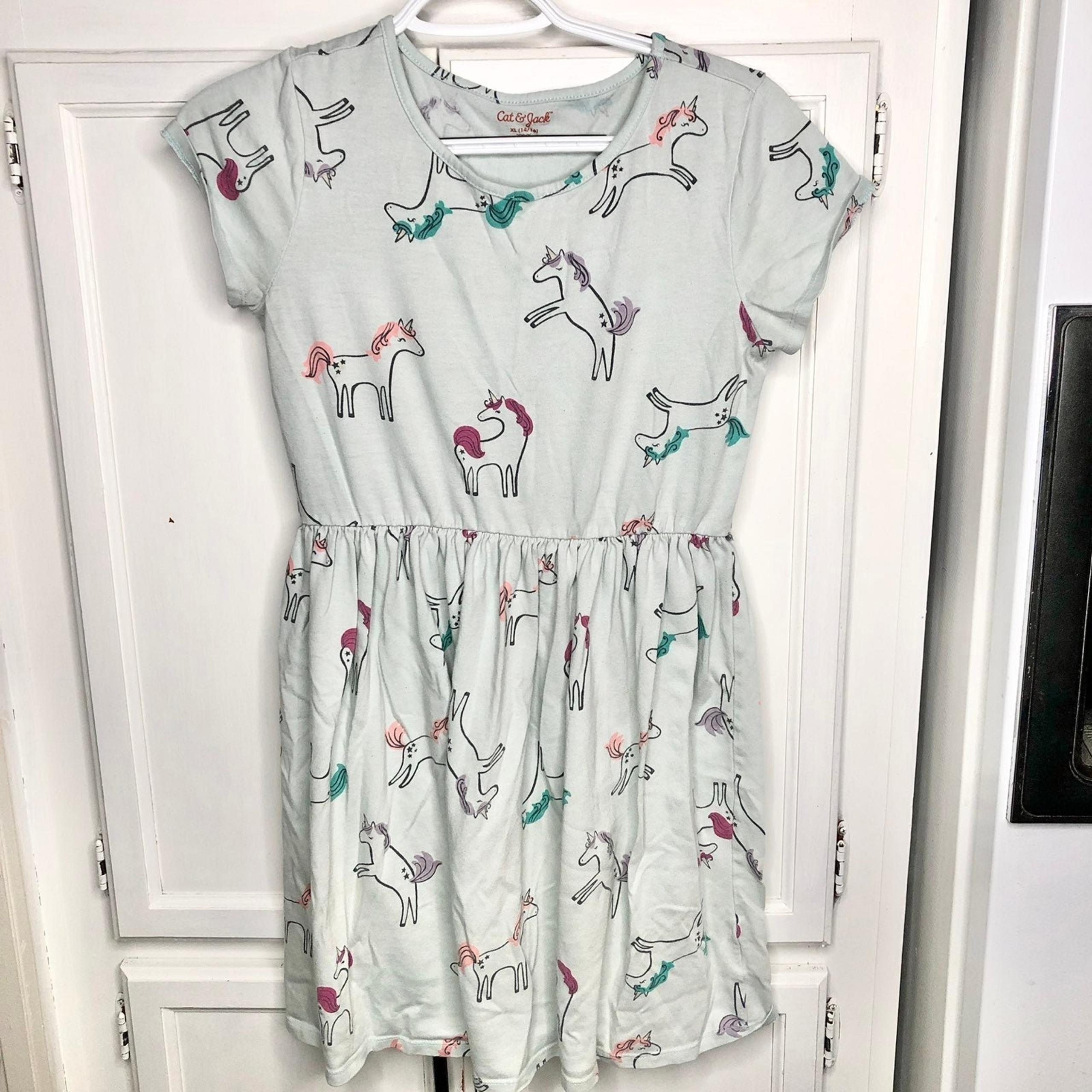 Girls Unicorn 14/16 Cat & Jack Dress