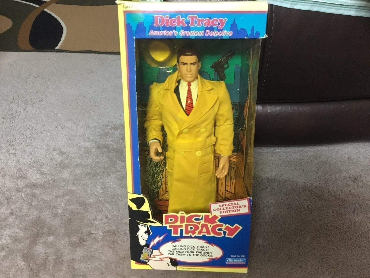 Dick Tracy detective Action Figure Doll