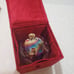 Christmas Rainbow Colors Glass Ornament