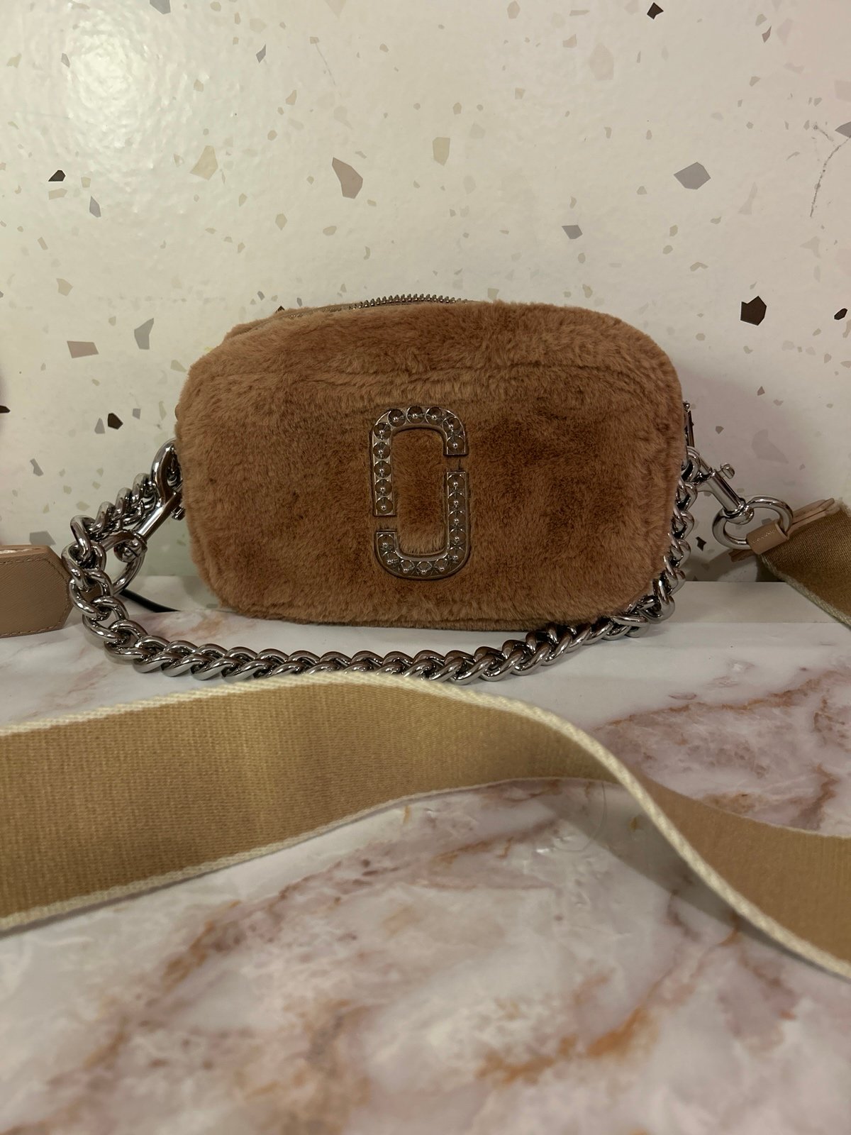 Marc Jacobs The Plush Snapshot crossbody bag