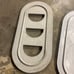 Ford oval air cleaner cover and bottoms